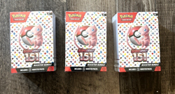 Pokemon TCG: Scarlet & Violet 151 Booster Bundles lot of Three(3) - Image 1