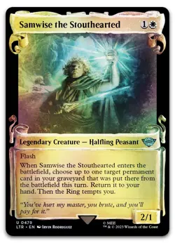 Samwise the Stouthearted (Showcase Scrolls) #479 (Foil) NM Lord of the Rings - Image 1
