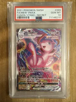 Mew VMAX - 269/264 - Pokemon Fusion Strike Sword & Shield Alternate Art PSA 10 - Image 1