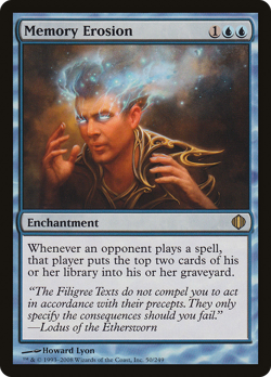 Memory Erosion #50 (MP) Shards of Alara ALA Magic MTG - Image 1
