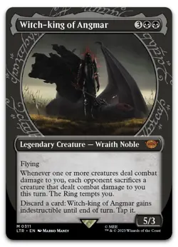 Witch-king of Angmar (Showcase) #311 (NM) Lord of the Rings LTR Magic MTG - Image 1