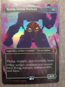 Krang, Utrom Warlord (Borderless) Teenage Mutant Ninja Turtles Foil - Image 1