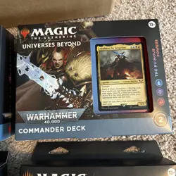 Magic the Gathering MTG Warhammer 40k Commander Deck Set of 4 Factory Sealed NEW - Image 4