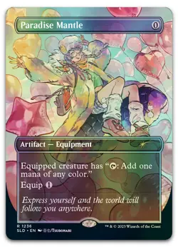 Paradise Mantle #1236 (Foil) (NM) Secret Lair Drop SLD Magic MTG - Image 1