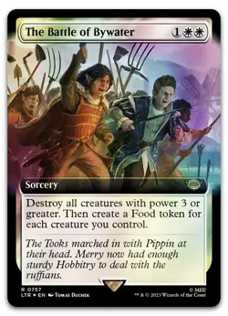 The Battle of Bywater (Extended Art) (Surge Foil) #757 NM Lord of the Rings - Image 1
