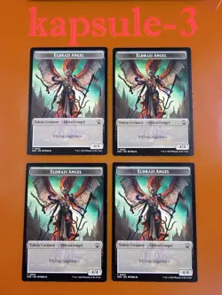4x Eldrazi Angel & Copy (0001) | TOKEN | Modern Horizons 3 Commander | MTG Magic - Image 1