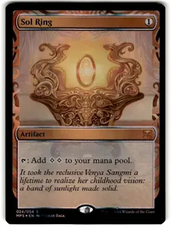 Sol Ring 2016 MTG Kaladesh Inventions Masterpiece #24 *LAB* - Image 1