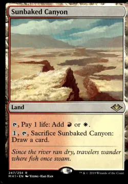 Modern Horizons #247 Sunbaked Canyon - Image 1
