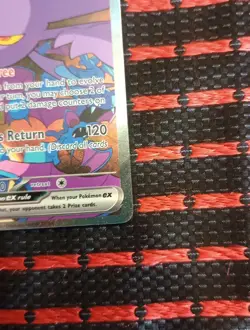 Pokemon Team Rocket's Crobat Ex 234/182 Sv10 Destined Rivals Holo 310HP SIR - Image 3