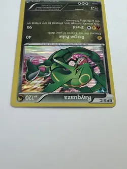 Pokemon TCG Rayquaza Holo Rare Card Legendary Treasures 93/113 - Image 3