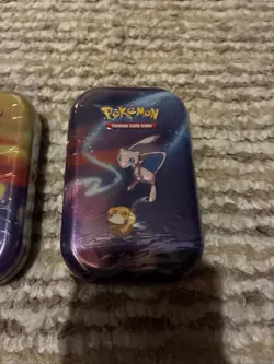 3 Pokemon Kanto Powers Mini Tins Sealed Dragonite Mew and Picachu Lot Of 3 - Image 4
