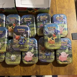Pokemon Tcg Ascended Heroes Mini Tins Display Box of 16 Tins All New - Image 3