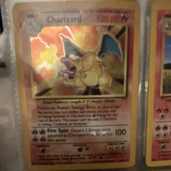 Charizard Base Set 4/102 Holo Rare 120 HP Pokemon TCG Wizards of the Coast - Image 1