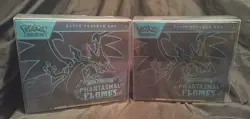 (2) Pokemon Phantasmal Flames Elite Trainer Box ETB Sealed W/ Plastic Protector - Image 1