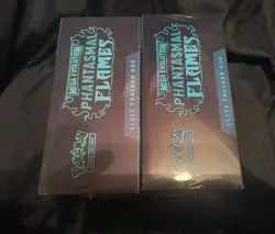 (2) Pokemon Phantasmal Flames Elite Trainer Box ETB Sealed W/ Plastic Protector - Image 4