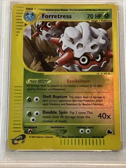 2003 Pokemon Skyridge Forretress-reverse Foil PSA Graded 9 Mint 56/144 - Image 3