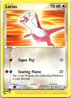 Pokemon TCG Nintendos Promos Latias #014 Pokemon Heroes DVD Release - Image 1