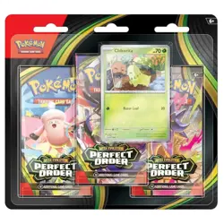 Pokemon Perfect Order 3-Pack Blister - PRESALE/PREORDER - Ships 3/27/26 - Image 1