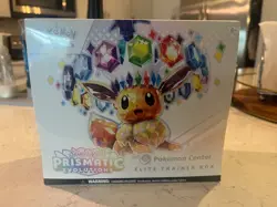 2025 Prismatic Evolutions Pokemon Center Sealed ETB (Elite Trainer Box) - Image 1