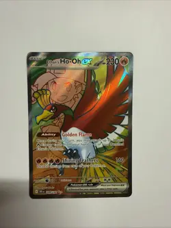Ethan’s Ho-oh Ex 209/182 - Destined Rivals - Pack Fresh Pokemon - Image 1