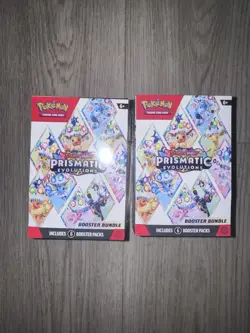Pokemon TCG Prismatic Evolutions Booster Bundle - Lot of 2 - Sealed - Image 1