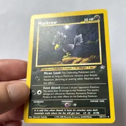 Murkrow neo genesis 1st edition 24/111 MP Pokemon TCG WOTC - Image 4