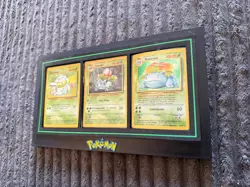 Pokemon Venasaur Ivysaur Bulbasaur Evolution Set Display Base Set Unlimited - Image 4