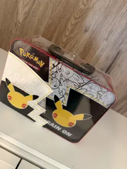 Pokemon Celebrations Collector Chest Box Booster Promo Mimikyu Toxtricity - Image 2