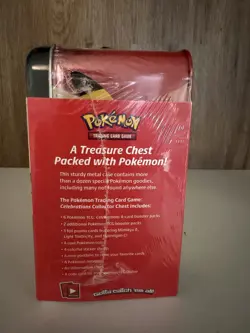 Pokemon Celebrations Collector Chest Box Booster Promo Mimikyu Toxtricity - Image 3