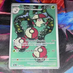 Pokemon Amoonguss 096/086 Sv: Black Bolt Holo Illustration Rare Stage 1 120 HP - Image 2