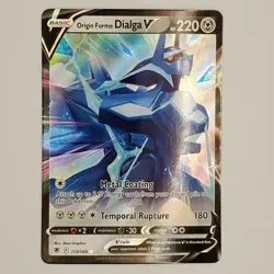 Origin Forme Dialga V 113/189 - Pokemon Holo NM - Image 1