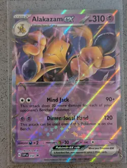 Alakazam ex 050 Holo Promo Scarlet & Violet Promo Pokemon NM - Image 1