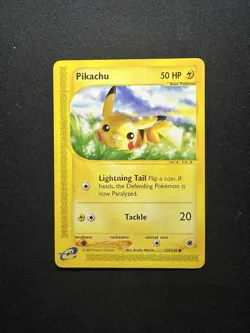 Pikachu 124/165 Expedition E-Series Pokemon Card - LP - Image 1
