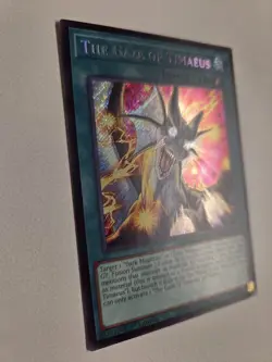 The Gaze of Timaeus MZMU-EN013 Secret Rare Yugioh Maze of Muertos 1st Edition NM - Image 2