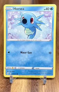Horsea 020/072 Non Holo Common Shining Fates Pokemon Card NM - Image 1