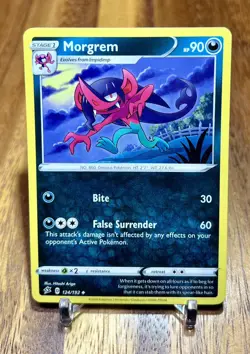Morgrem 124/192 Non Holo Rebel Clash Pokemon Card NM - Image 1