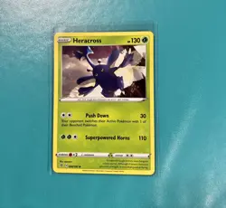 Heracross 006/192 Sword & Shield Rebel Clash Pokemon Card NM - Image 1