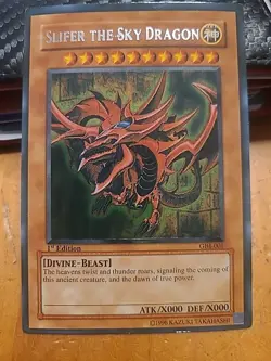 Slifer the Sky Dragon GBI-001 First Edition Yu-GI-Oh! - Image 1