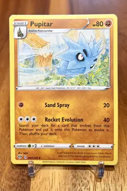 Pupitar 087/189 Non Holo SWSH Darkness Ablaze Pokemon Card - Image 1