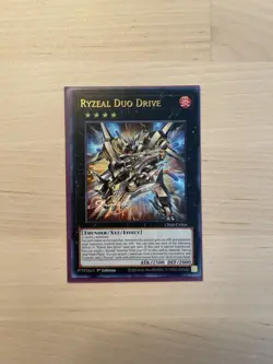 Yugioh Ryzeal Duo Drive Ultra Rare CRBR-EN006 Crossover Breakers 1st Edition NM - Image 1