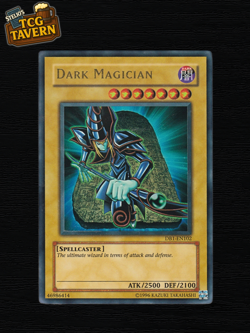 Yu-Gi-Oh Dark Magician DB1-EN102 Dark Beginning 1 Ultra Rare EU 2004 - Image 1