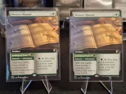 2x Lot! Monster Manual Extended Art Commander Legends: Battle for Baldur's Gate - Image 1