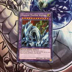 (EF) Yugioh Dragon Master Knight LCKC-EN065 Secret Rare 1st VLP - Image 1