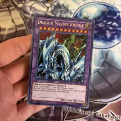 (EF) Yugioh Dragon Master Knight LCKC-EN065 Secret Rare 1st VLP - Image 2