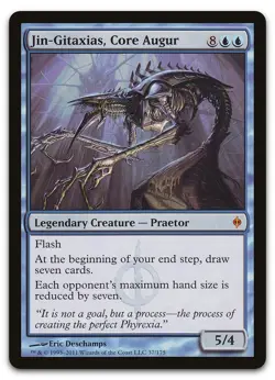 Jin-Gitaxias, Core Augur #37 (NM) New Phyrexia NPH Magic MTG - Image 1