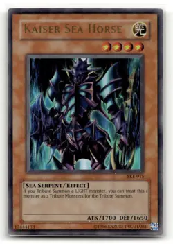 Kaiser Sea Horse SKE-015 Unlimited Ultra Rare Starter Deck: Kaiba Evolution LP - Image 1