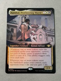 Kambal, Profiteering Mayor FOIL (Extended Art) Outlaws of Thunder Junction #353 - Image 1