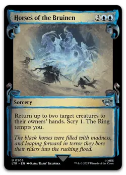 Horses of the Bruinen (Showcase Scrolls) #506 NM Lord of the Rings LTR Magic MTG - Image 1