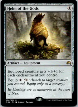 Helm of the Gods R Magic Origins 230 NM Normal - Image 1