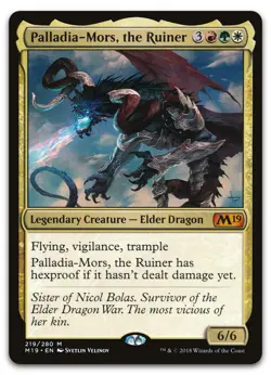 Palladia-Mors, the Ruiner #219 (NM) Core Set 2019 M19 Magic MTG - Image 1
